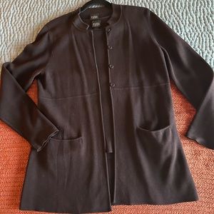 Eileen Fisher cotton knit twin set